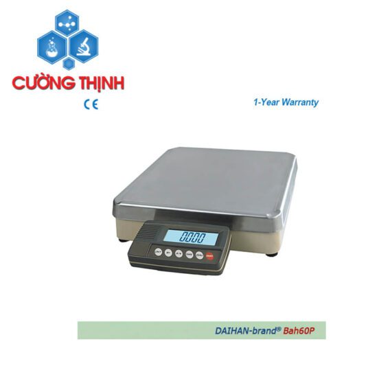 Cân phân tích chính xác cao 60kg Bah60P (Daihan - Hàn Quốc)