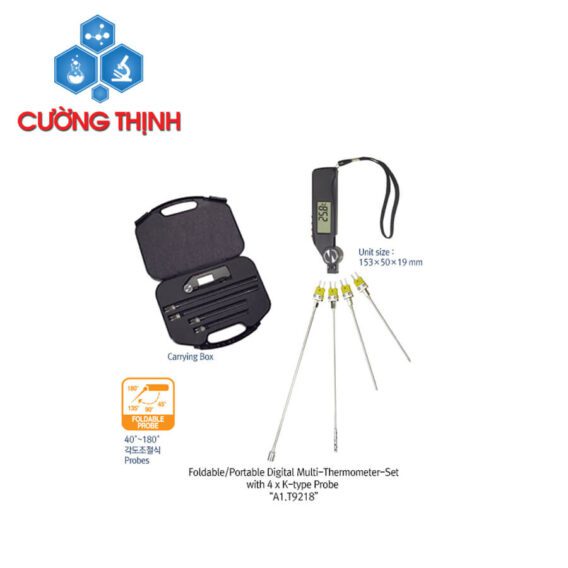 Nhiệt kế điện tử đa chức năng A1.T9218 (Daihan - Hàn Quốc)