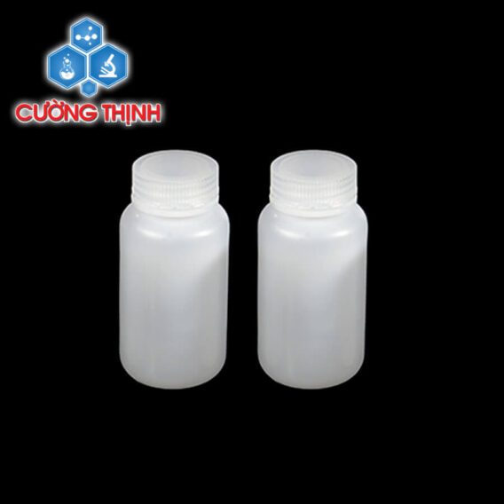 Chai pp màu trắng 125ml, nhựa PP (Biologix - Mỹ)