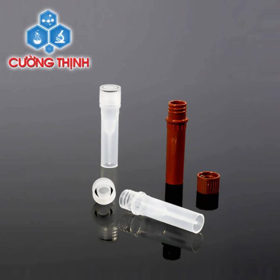 Ống ly tâm vặn nắp 0.5ml, đáy bằng (Biologix - Mỹ)