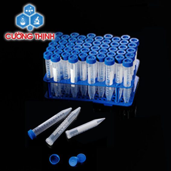 Ống ly tâm nhựa 15ml nắp bằng, tiệt trùng (Biologix - Mỹ)