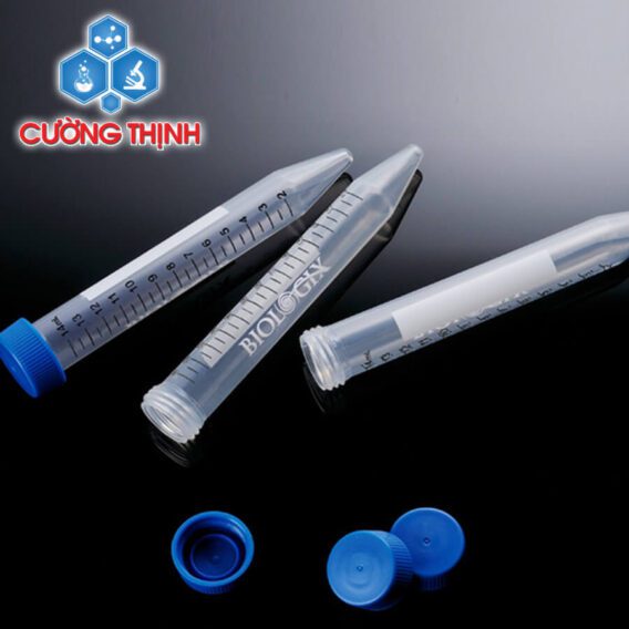 Ống falcon 15 ml nắp bằng, tiệt trùng