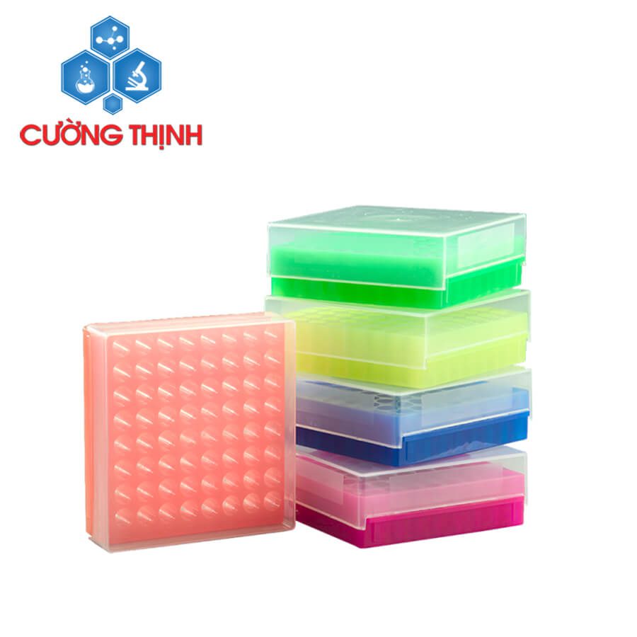 Giá đỡ lật 64 chỗ có nắp rõ ràng,
